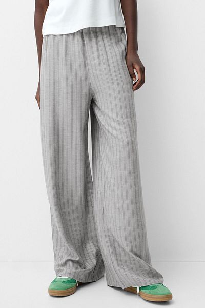 Bershka Wide Leg Pants