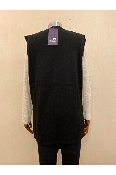TEK Knitwear Mother Vest / Black