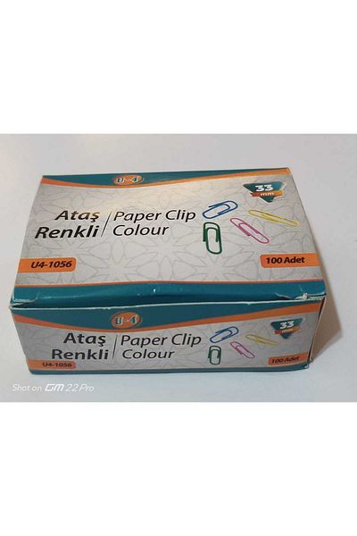 U-4 Colorful Paper Clip Set