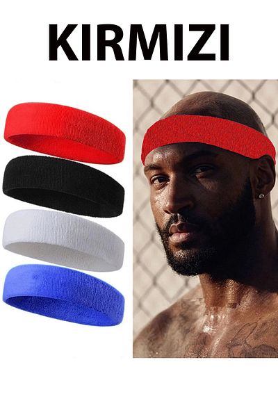 GAZELMANYA Towel Sweatband Headband Headband Tennis Hair Band Football Headband Basketball Headband Athlete