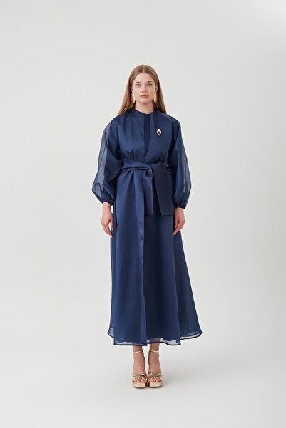 FİSTANBUL Aimee Broş Detaylı Abaya