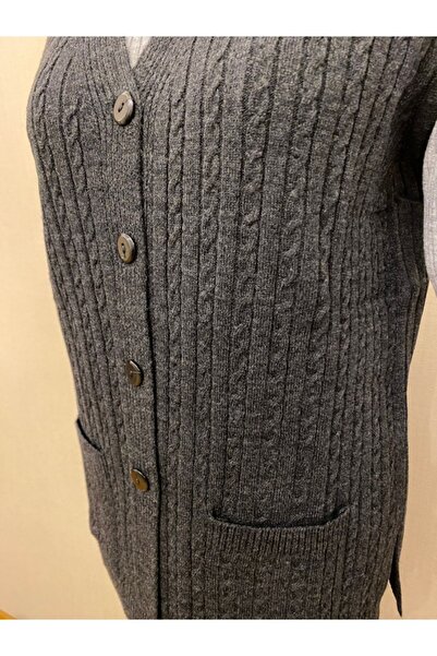TEK Knitwear Winter Wool Mother Vest / Anthracite
