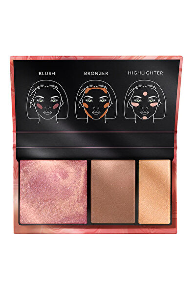 AVON Ultra Colour 3'ü 1 Arada Yüz Paleti Golden Hour