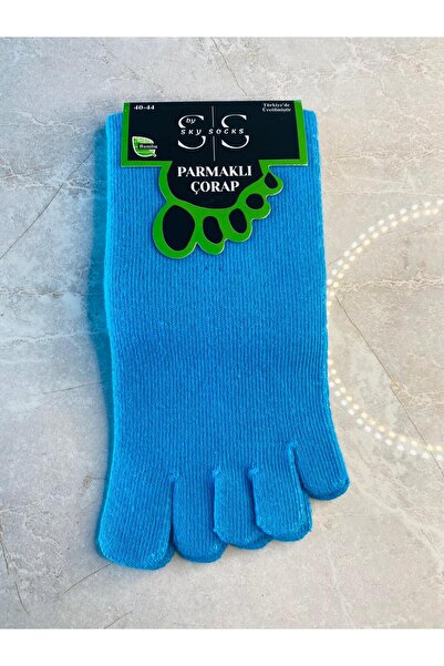 Sky Socks Σετ Unisex 4 τεμαχίων με άρωμα μπαμπού - Κάλτσες κατά του μανιταριού με δάχτυλα