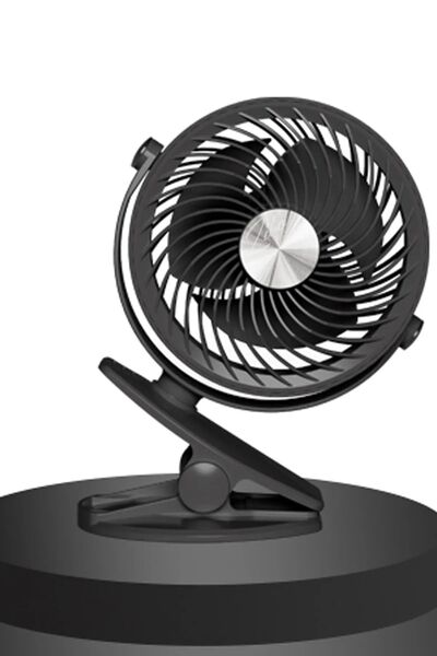 NEVARSA USB Kablolu Mini Fan Standlı Mandallı  Model Tatilde Kampda Evde  Oyn...