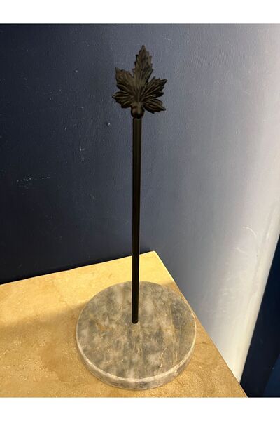 helya marble Gray and Black Marble - Napkin Holder Design