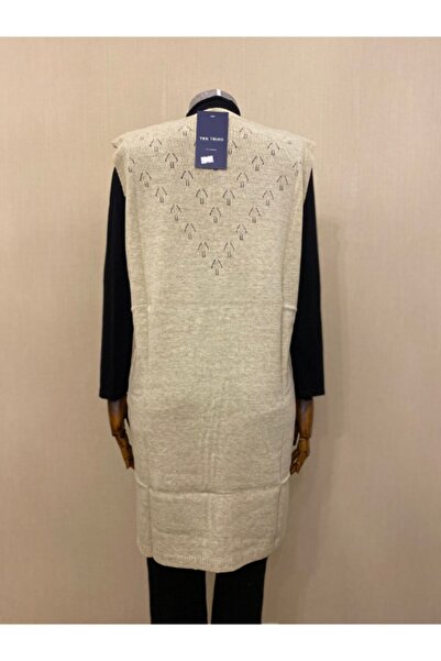 TEK Seasonal Knitwear Mother Vest / Stone