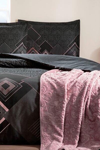 Özdilek طقم غطاء لحاف بطانية مزدوجة عصرية من Snazzy