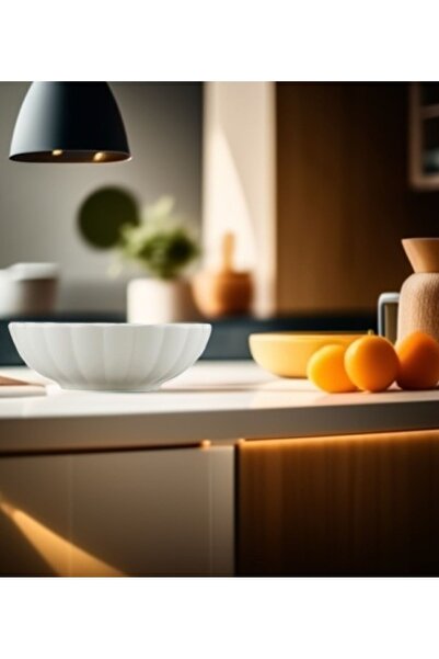 Kütahya Porselen Boneporce Luz 6 Pieces - Non-Gilding 15 Cm Soup Bowl