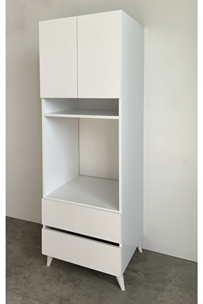 MOBİLİQUE 2 Çekmeceli Ankastre Fırın Dolabı %100 Mdf Soğutmalı