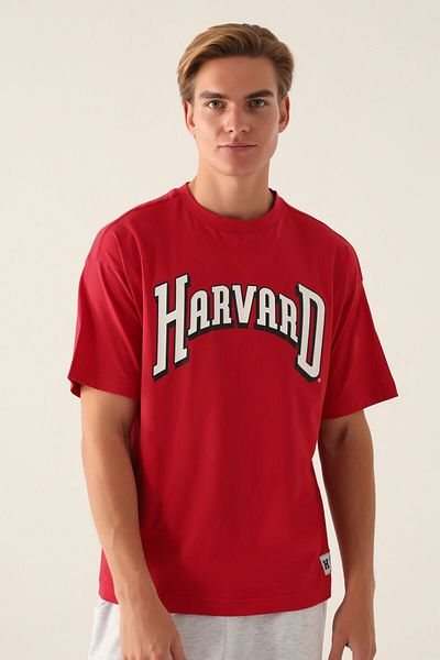 Harvard University Press Harvard Men's Single Top - Red