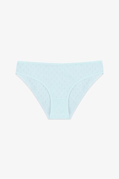 koza iç giyim Kadın 7'li Desenli Jakarlı Pamuklu Külot