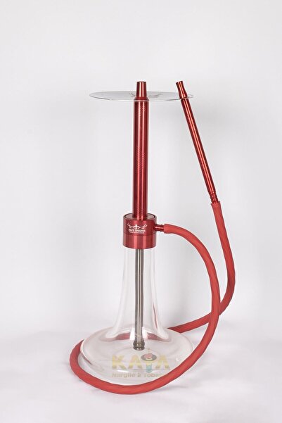 Kaya Büyük Boy Performans Nargile Takımı Kırmızı