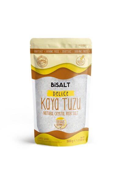 Bisalt Delice Kaya Tuzu Iri 500 G