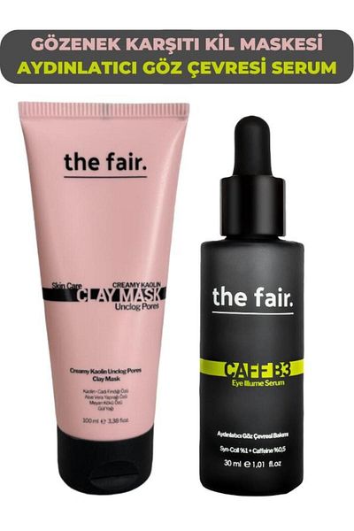 the fair. The Fair - Care Serum with Kaolin Pore and Blemish Mask