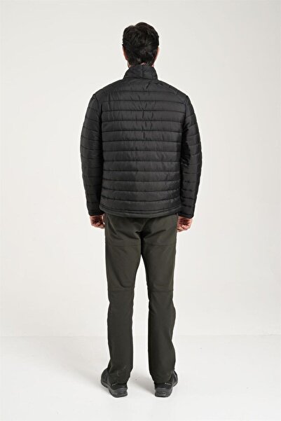 Exuma Ανδρικό Παλτό Μαύρο 2311141-010