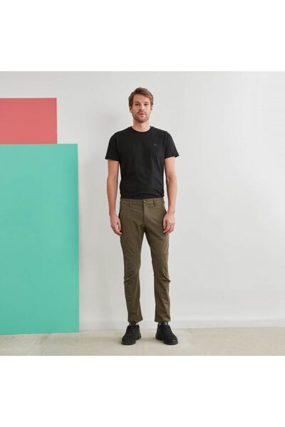 Exuma Erkek Yeşil Düz Pantolon