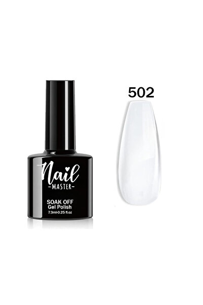 Nail Master M502 Kalıcı Oje 7,3ml Rakı Beyazı Şeffaf