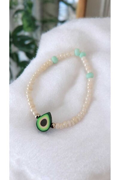 nasclaycollection هدية إكسسوار للأطفال سوار الأفوكادو
