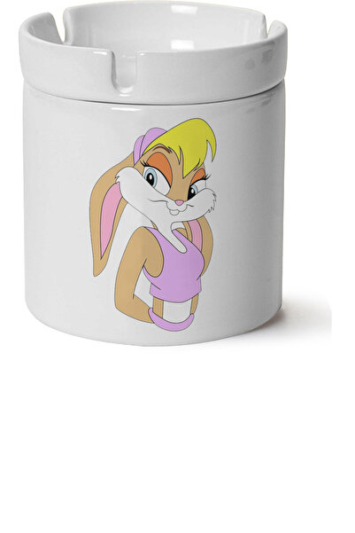 Çakilap Lola Buny cu model - Scrumieră din porțelan, lavabil la mașină (Kp-Çf)