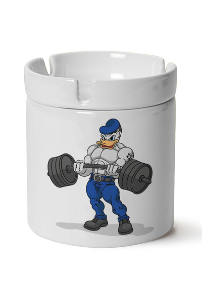 Çakilap Donald Duck cu imprimeu lavabil Scrumieră din porțelan - Fabricată la...