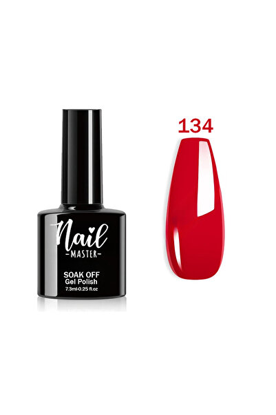 Nail Master M134 Kalıcı Oje 7,3ml Açık Kırmızı