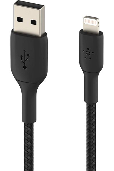 Belkin Boost Charge Lightning to USB Cable, MFi-Certified iPhone Charging Cable,1m, Black