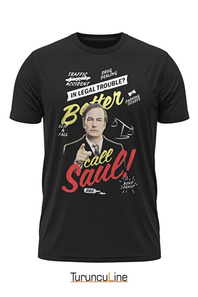 turunculine BETTER CALL SAUL-SAUL GODMAN-Breaking Bad- Özel Tasarım Baskılı U...