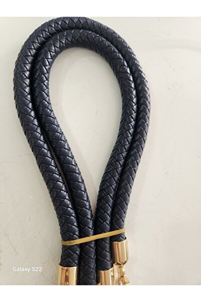 fundahobi Deri Örme Ikili Sap-lacivert 55 Cm 2li