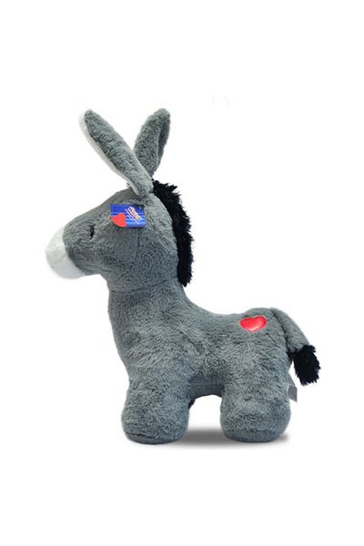 Halley Oyuncak Heart-shaped donkey plush 35 cm 62953