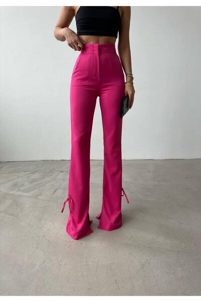 Gallogi Παντελόνι Atlas Maxi με ισπανικό πόδι και λεπτομέρεια με κορδέλα