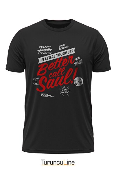 turunculine BETTER CALL SAUL-SAUL GODMAN-Breaking Bad- Özel Tasarım Baskılı U...