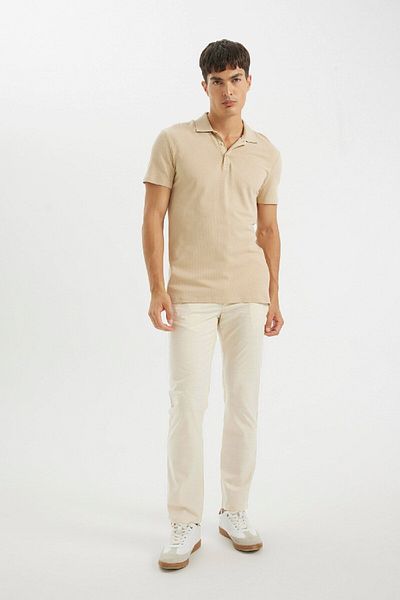 DeFacto Chino-Hose aus Canvas mit geradem Bein - D1526AX24SM