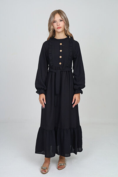 Asortix Rochie Hijab Lungă De In - Fată