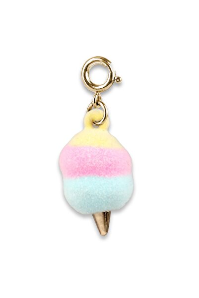 Gold Cotton Candy Charm