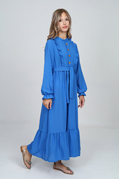 Asortix Rochie Hijab Lungă De In - Fată