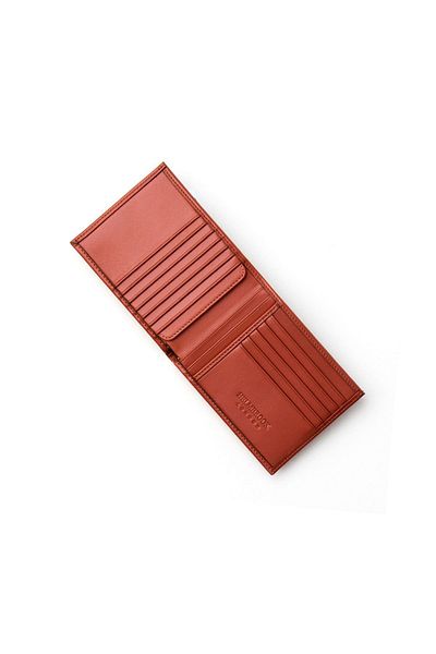 HELMBROOK Ανδρικό πορτοφόλι Tanner Genuine Leather Tan Special Design με προστασία Rfid πολλαπλών θέσεων