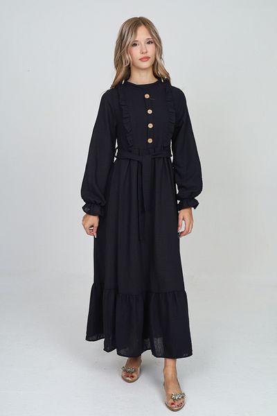 Asortix Rochie Hijab Lungă De In - Fată