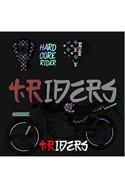 TRİDERS MH DRİFT Sticker Seti  HOLOGRAM