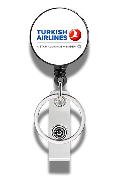 excarpin Yoyo și container pentru carduri cu logo-ul Turkish Airlines