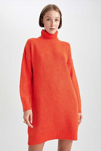 DeFacto Rolákové šaty Relax Fit Thessaloniki Z2161az22wn