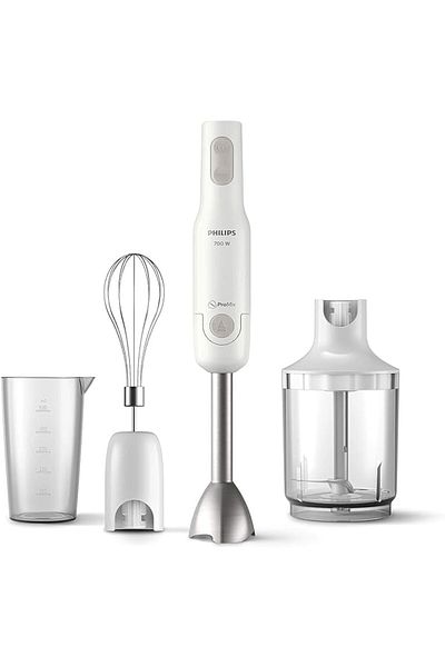 Philips 700 واط مع شريط معدني، بروميكس، 0.5 لتر، أبيض، 3 دبوس HR2545/01. 2 سنة الضمان