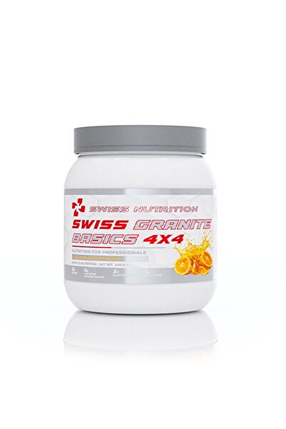 Swiss Nutrition Swiss Granite Basics 4x4 | Orange Garden Crush 450g |BCAA, Gl...