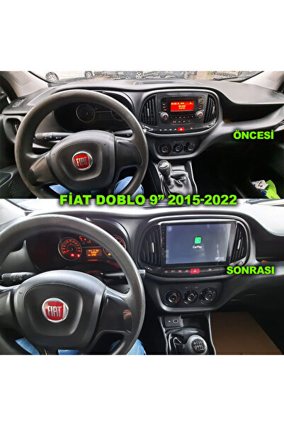 NAVMİNA Fiat Doblo 2015-2022 Uyumlu 9 Inç 4-64 Gb Multimedya