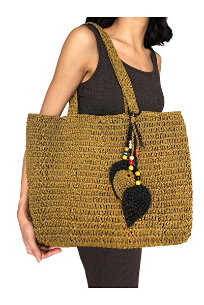 Rubins Accessories Yazlık Çanta Kağıt İpten ve Astarlı