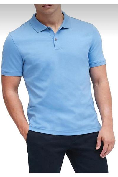 KURAFF Unisex κοντομάνικο μπλουζάκι πόλο με λαιμόκοψη