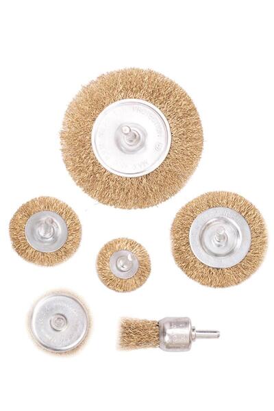 Meşem MEŞEM 574 25/38/50/75/100 MM DAİRESEL ÇELİK TEL FIRÇA SETİ