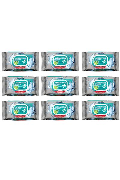 Ultra Compact 9 x 40 Sheets Wet Wipes