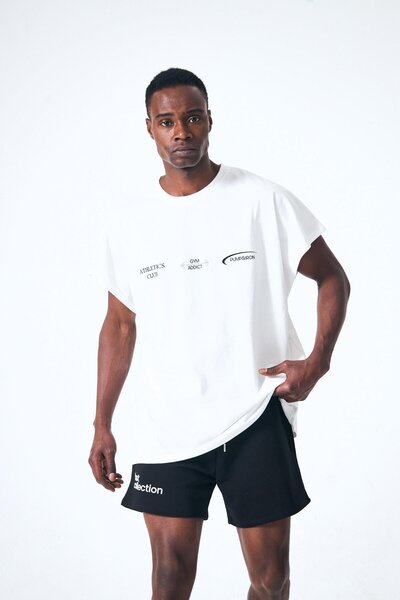 FAST EFFECT WEAR City Oversize T-Shirt - Ψηφιακή εκτύπωση στην πλάτη