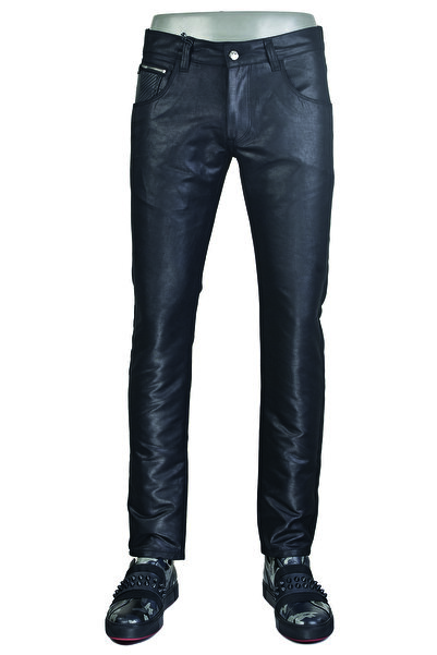 Mondo Çizgi Cep Detaylı Siyah Mumlu Pantolon